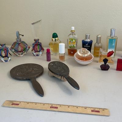 Perfume Lot - Antique Imperlux Perfume Bottles, Guerlain Paris Perfume, Unruly Cologne