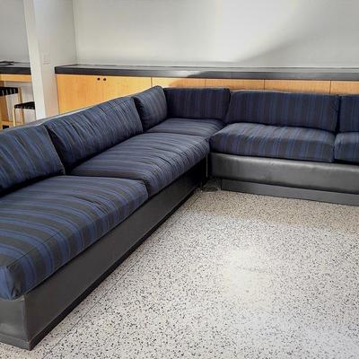 Three Piece Leather Sofa 