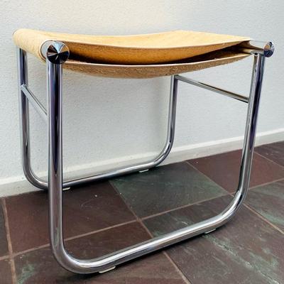 Tubular Stool by Charlotte Perriand for Cassina
