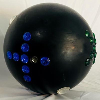 Bowling Ball Art Piece 