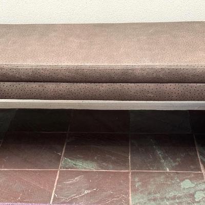 Ostrich Upholstery On Bench Seating 