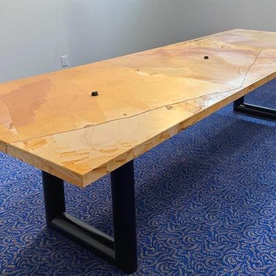 Large Marble Conference Table 