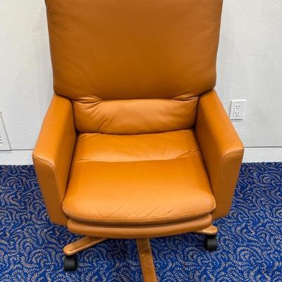 Adjustable Cartwright Leather Executive Chair #3 