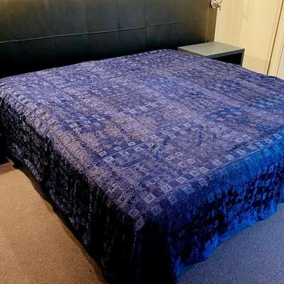 Embroidered Indian Made Cotton Comforter