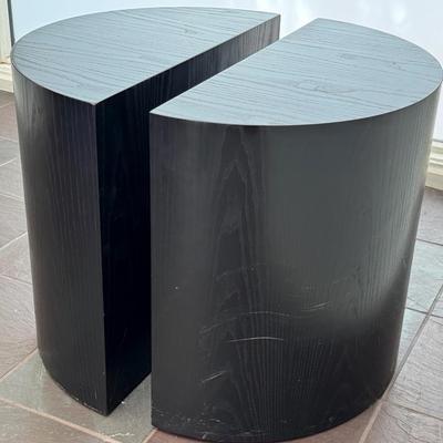 Pedestal Side Tables From Intrex