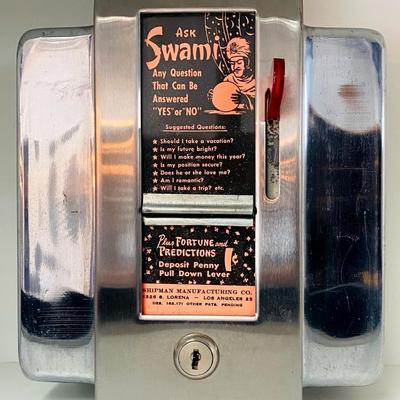 Vintage Swami Vending Machine