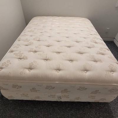 Queen Bed with Spring Air Mattress