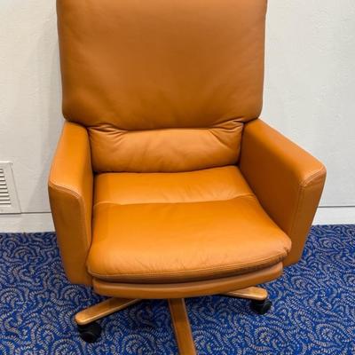 Adjustable Cartwright Leather Executive Chair #5