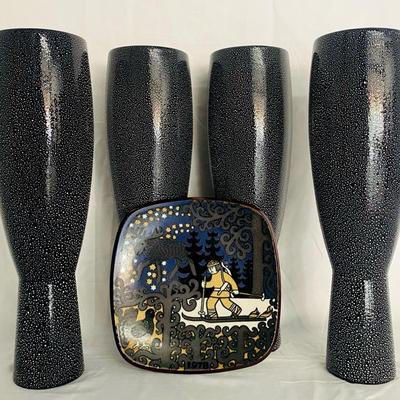 Speckled Vases