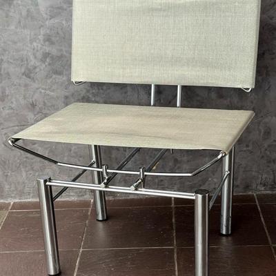 Kusch C.West Germany Vintage Bitsch Chrome Chair