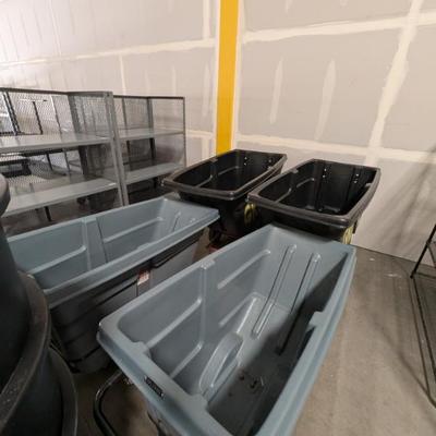 Uline 1/2 yard tilt truck