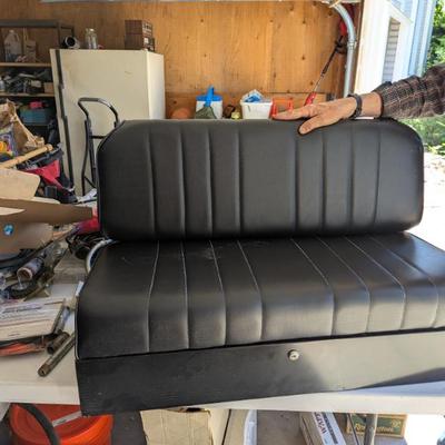 Sale Photo Thumbnail #3: Pair of rear seats with storage for a CJ5