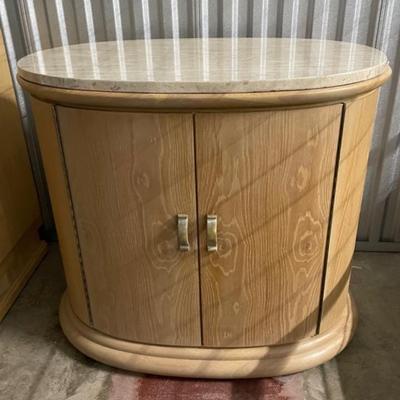 Side Table With Marble Top