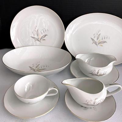 Kaysons Complete China Set “Golden Rhapsody” 80 Pieces