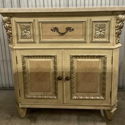 Jeffco French Style Cabinet With Marble Top