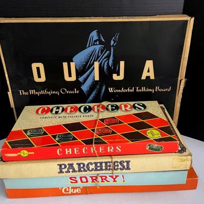 Vintage Ouija Game With Vintage Board Games 