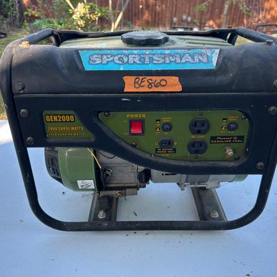 BE860 Sportsman GEN2000 Gasoline Generator