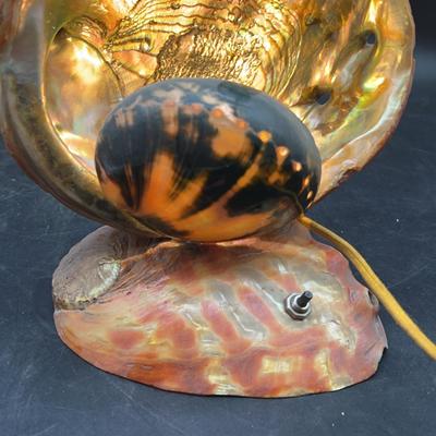 BE912 Vintage Shell Lamp
