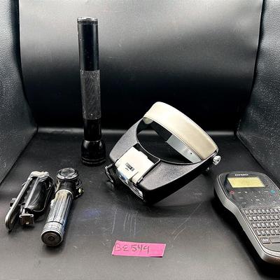 BE549 Head Magnifier LED Helmet Magnifying & More