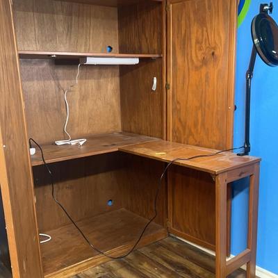 BE610 Cabinet- Desk