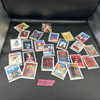 BE550 NFL Superbowl Trading Cards & More