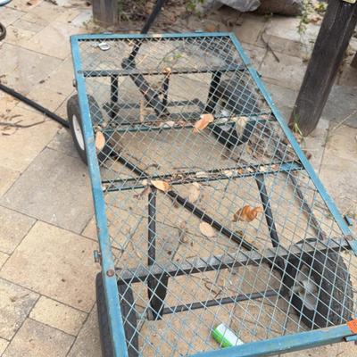 BE817 Metal Garden Utility Cart