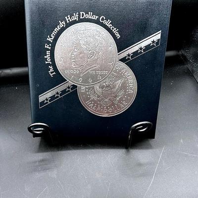 BE516 John F. Kennedy 55 Half Dollars And 60 Stamps