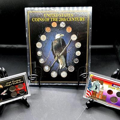 BE529 U.S. Coins Of The 20th Century Coin Set & More