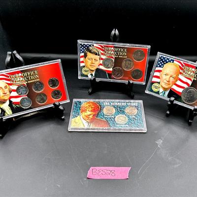 BE528 OVAL OFFICE COLLECTION COIN SETS & KENNEDY YEARS