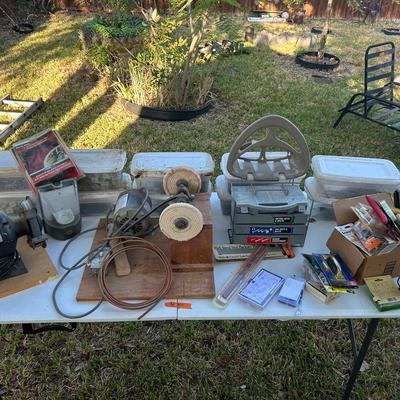 BE857  6' Bench Grinder, Bench Puffer & So Much More!!
