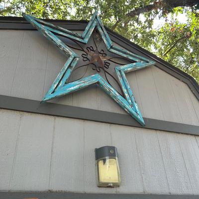 BE870 Large 48” Outdoor Handcrafted Wall Star