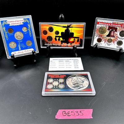 BE535 Symbols Of American Freedom Coins & More!