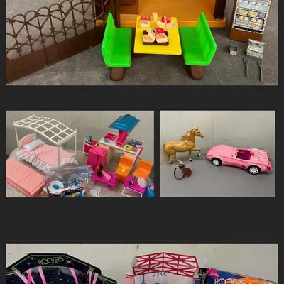 Barbie & the Rockers and Barbie Loves McDonald's Playsets, Barbie's Horse & More (See Comments)