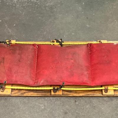 6 Ft Wood Toboggan