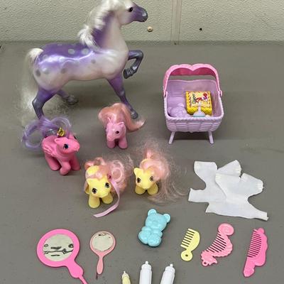 1989 Kenner Fashion Star Fillies Horse and My Little Pony 