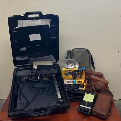 Vintage Cameras and the Five "O" Eighty-Eight Portable Projector 