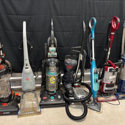 Collection of Seven High Quality Vacuums 