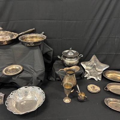 Collection of Antique Silver Items 
