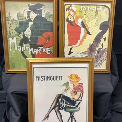 Set 3 Paris Art 