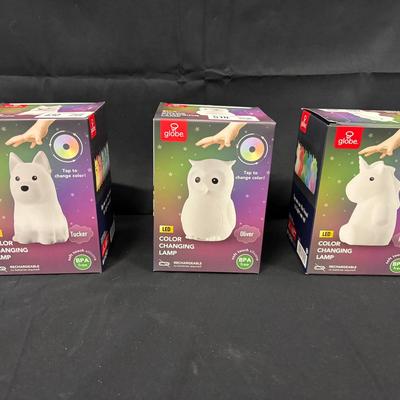 Color Changing Animal Lamps