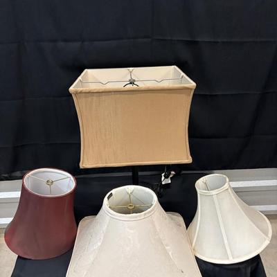 5 Unique Lamp Shades and Decorative Metal Lamp Set