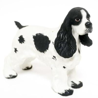 Sale Photo Thumbnail #43: 1043	BOEHM PORCELAIN COCKER SPANIEL DOG FIGURE, APPROXIMATELY 6 1/2 IN X 2 IN X 5 1/2  IN H
