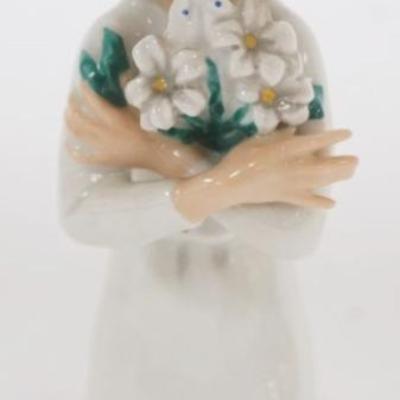 1017	BOEHM SAINT MARIA GORETTI ANGEL FIGURINE, APPROXIMATELY 6 IN HIGH
