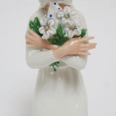 1015	BOEHM SAINT MARIA GORETTI ANGEL FIGURINE, APPROXIMATELY 6 IN HIGH
