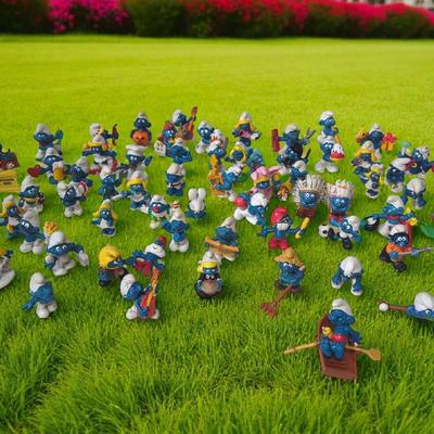 Vintage Smurf Toys
