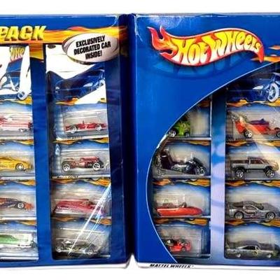 Two 20-car GIFT PACKS with exclusively decorated cars