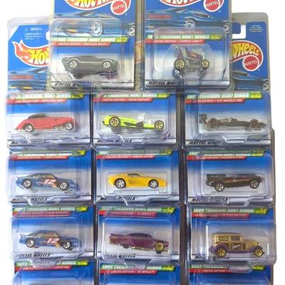 Set of 1999 Treasure Hunt cars