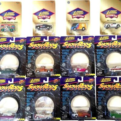 Johnny Lightning Show Rods and Collector Club Cars