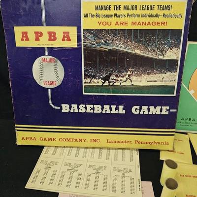 APBA 1959 Major League Baseball Game