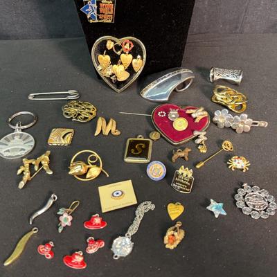 Pendants, Pins And Scarf Items 
